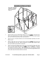 Preview for 9 page of Harbor Freight Tools 94515 Assembly Instructions Manual