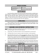 Preview for 2 page of Harbor Freight Tools 95654 Assembly And Operation Instructions