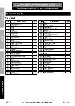 Preview for 22 page of Harbor Freight Tools Avanti 57042 Owner'S Manual