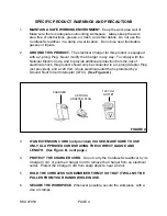 Preview for 4 page of Harbor Freight Tools Chicago Electric 47953 Operating Instructions Manual