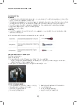 Preview for 13 page of Harbour HBRCG604 Instruction Manual