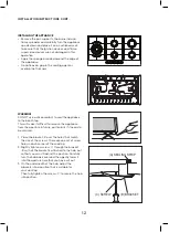 Preview for 12 page of Harbour HBRCGG905W Instruction Manual