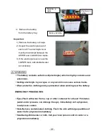 Preview for 26 page of HARD GEAR SGB16500VSa Instruction Manual