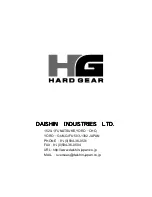 Preview for 36 page of HARD GEAR SGB16500VSa Instruction Manual