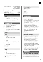 Preview for 19 page of Hard Head 014100 Operating Instructions Manual