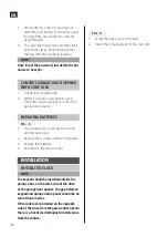 Preview for 16 page of Hard Head 018983 Operating Instructions Manual