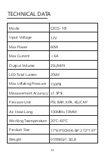 Preview for 3 page of HARDELL CZCQ-101 Operator'S Manual