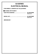 Preview for 2 page of Hardinge GX Series Electrical Manual