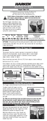 Harken 418 Instructions preview