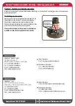 Preview for 20 page of Harken 70.3 ST EL Installation And Maintenance Manual