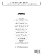 Preview for 78 page of Harken UNIT 2 MKIII Instruction Manual