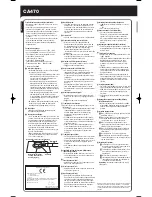 Preview for 6 page of Harman Kardon CA470 User Manual