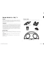 Preview for 3 page of Harman Kardon GO+PLAY II User Manual