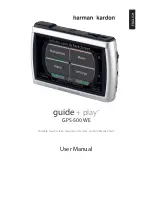 Harman Kardon Guide+Play GPS-500 WE User Manual preview