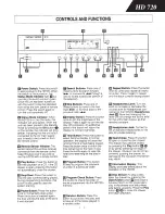 Preview for 5 page of Harman Kardon HD720 Technical Manual