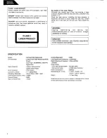 Preview for 2 page of Harman Kardon HD7325 Technical Manual