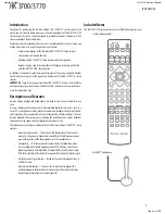 Preview for 2 page of Harman Kardon HK 3700 Service Manual