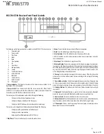 Preview for 4 page of Harman Kardon HK 3700 Service Manual