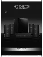 Harman Kardon HKTS 20 User Manual preview