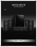 Preview for 1 page of Harman Kardon HKTS 30 User Manual