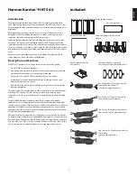 Preview for 3 page of Harman Kardon HKTS 60 User Manual