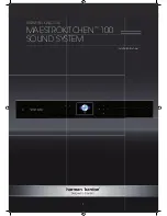 Harman Kardon MaestroKitchen 100 Installation Manual preview