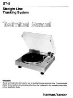 Preview for 2 page of Harman Kardon Rabco ST5 Technical Manual