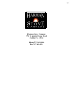 Preview for 32 page of Harman Stove Company DVC500-C Manual