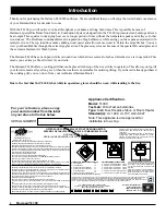 Preview for 4 page of Harman Stove Company TL300 Installation & Operating Manual