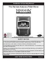 Harman Advance Pellet Stove Maintenance Manual preview