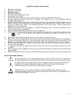 Preview for 3 page of Harman AMX MU Series Instruction Manual