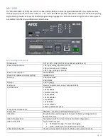 Preview for 14 page of Harman AMX MU Series Instruction Manual