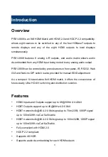 Preview for 6 page of Harman AMX PR01-0808 User Manual