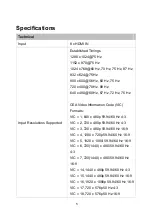 Preview for 8 page of Harman AMX PR01-0808 User Manual