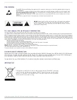 Preview for 4 page of Harman FG3107-12K Instruction Manual