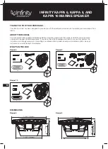 Preview for 2 page of Harman Infinity KAPPA 10 Owner'S Manual