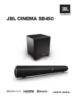 Harman JBL CINEMA SB450 Owner'S Manual preview