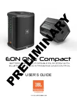 Harman JBL EON ONE Compact User Manual preview