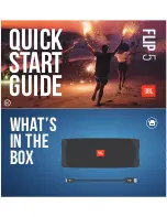 Harman JBL FLIP 5 Quick Start Manual preview