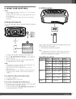 Preview for 9 page of Harman JBL JBLPARTYBOXGOBRU Owner'S Manual