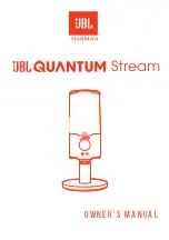 Harman JBL QUANTUM Stream Owner'S Manual preview