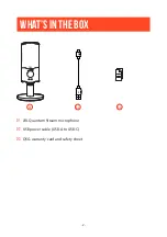 Preview for 4 page of Harman JBL QUANTUM Stream Owner'S Manual