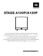 Preview for 79 page of Harman JBL STAGE A100P Owner'S Manual