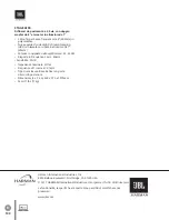 Preview for 100 page of Harman JBL STAGE Series Manual