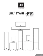 Preview for 111 page of Harman JBL STAGE Series Manual