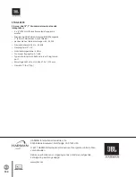 Preview for 130 page of Harman JBL STAGE Series Manual