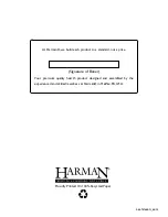 Preview for 24 page of Harman Magnafire MARK I Installation And Operating Manual