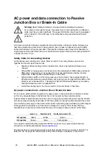 Preview for 16 page of Harman Martin Active Junction Box Power-DMX-Ethernet to... User Manual