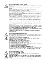 Preview for 5 page of Harman Martin MAC Ultra Performance Safety And Installation Manual
