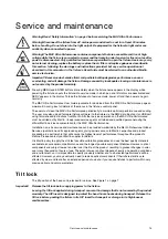 Preview for 15 page of Harman Martin MAC Ultra Performance Safety And Installation Manual